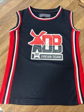 ✌️Dutch Bros Black & Red Athletic Tank Top medium